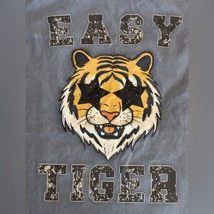 Comfort Colors Blue 'Easy Tiger' Tee